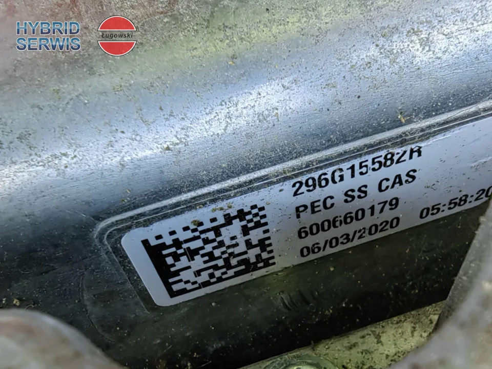 Zespół inwerter ładowarka rozdzielacz konwerter Renault ZOE II (R135) 290035137R