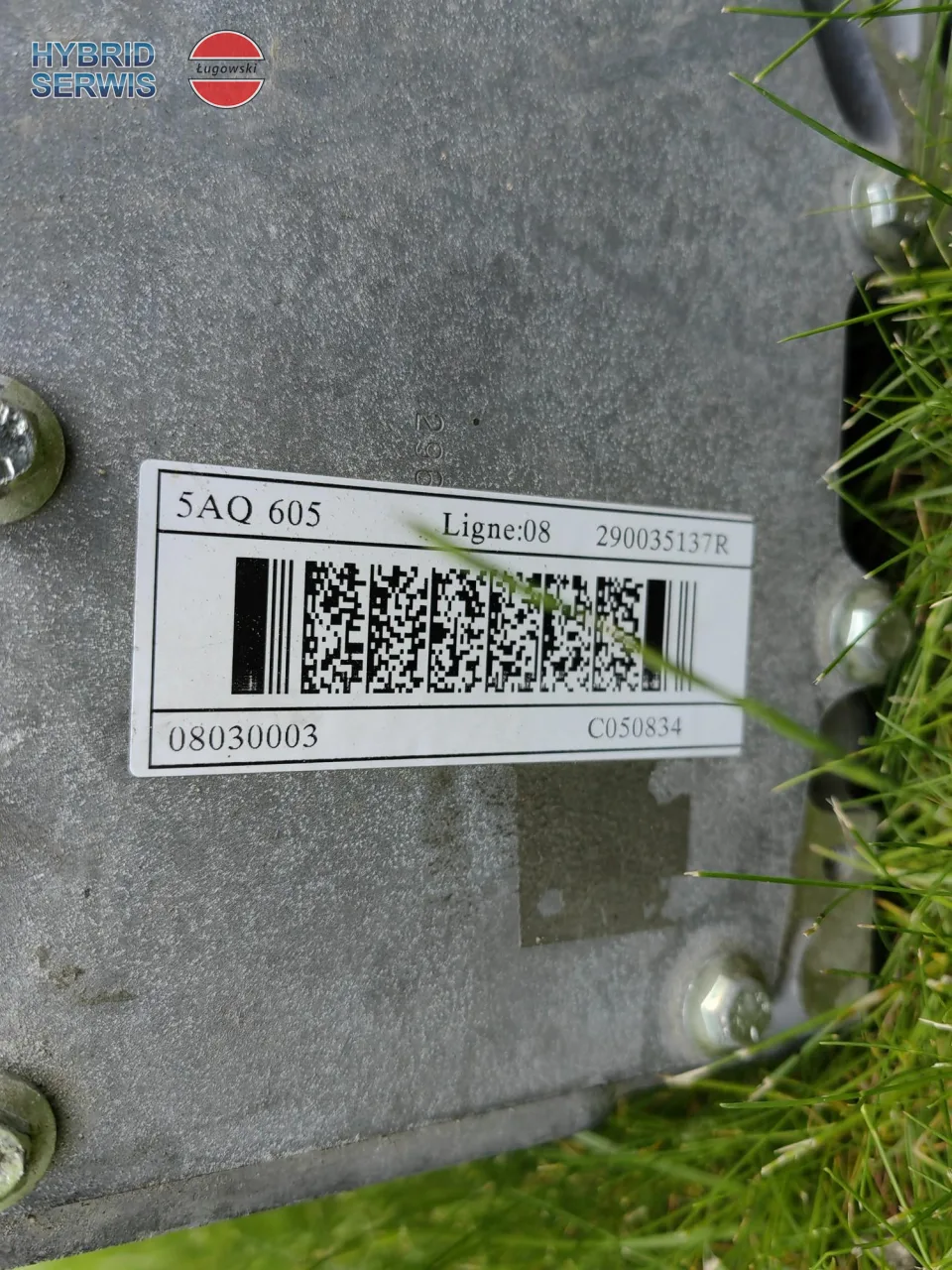 Zespół inwerter ładowarka rozdzielacz konwerter Renault ZOE II (R135) 290035137R